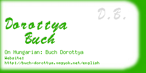 dorottya buch business card